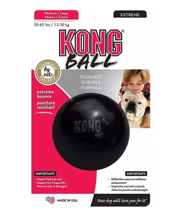 Balle rebondissante pour chien - Kong Extrême Ball