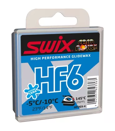 Swix Fart course HF6X Blue -5/-10°C 40g