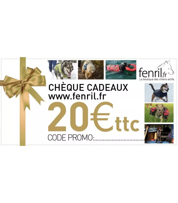 Chèque cadeau Fenril.fr
